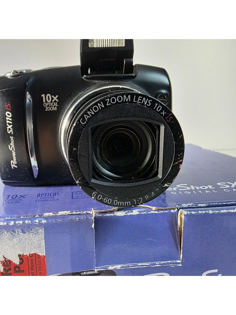 Canon PowerShot SX110 IS 9.0MP Digital Camera 10X Optical Zoom- Tested & Working